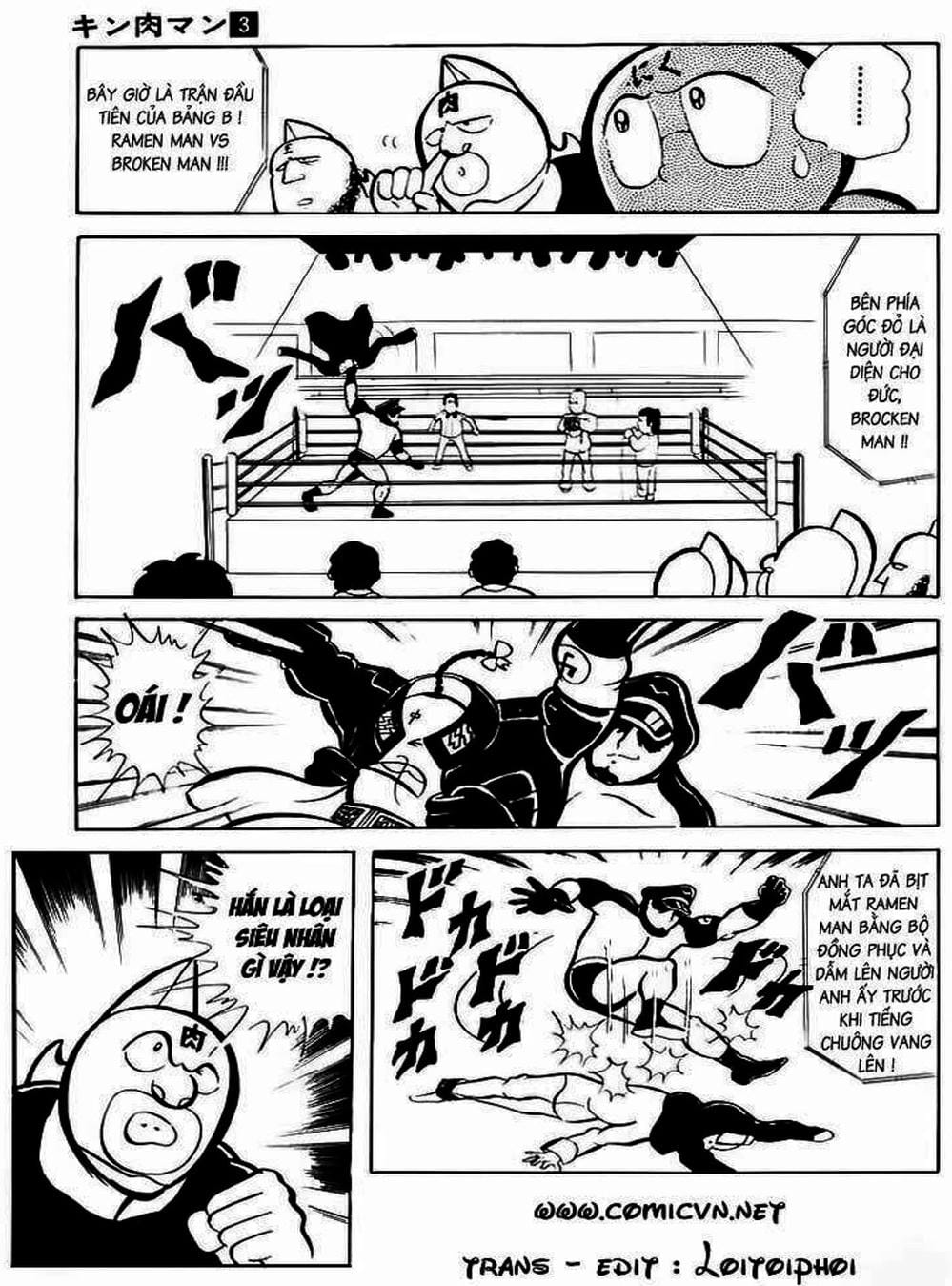Truyện Tranh Lực Sĩ Kinniku - Kinnikuman trang 5