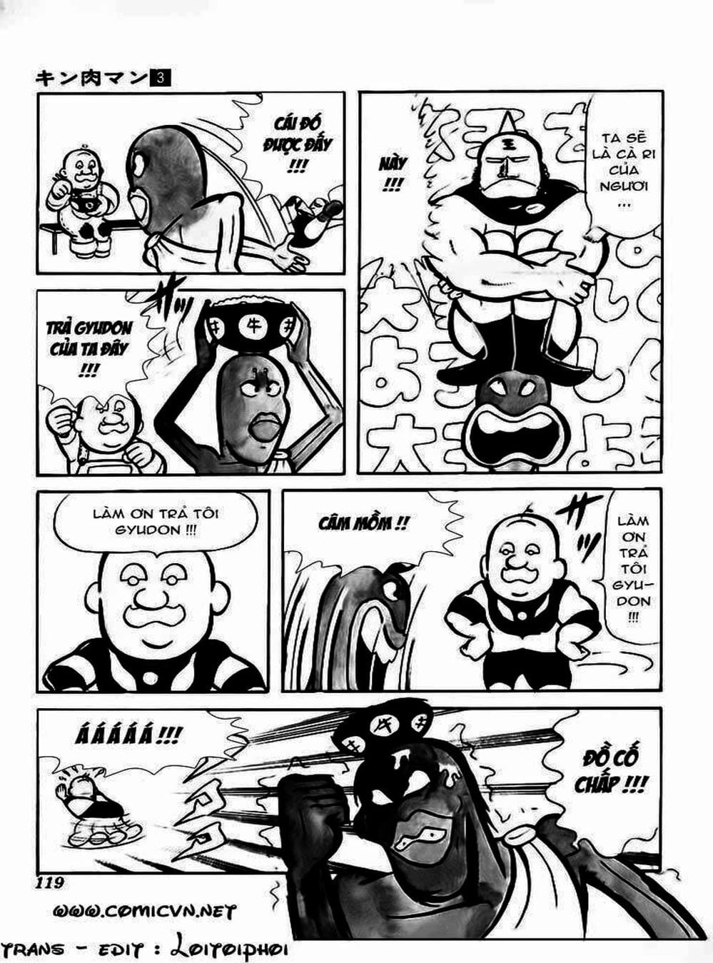 Truyện Tranh Lực Sĩ Kinniku - Kinnikuman trang 5
