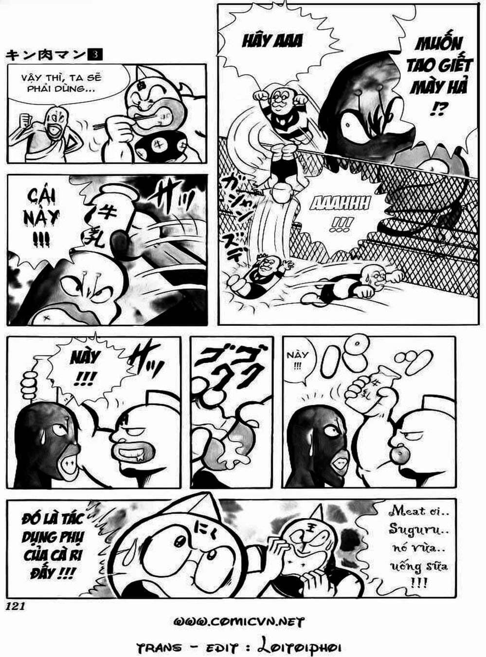 Truyện Tranh Lực Sĩ Kinniku - Kinnikuman trang 5