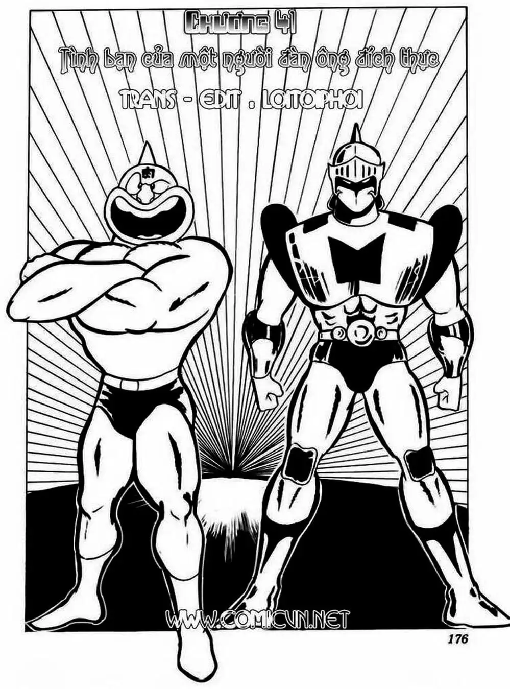 Truyện Tranh Lực Sĩ Kinniku - Kinnikuman trang 5