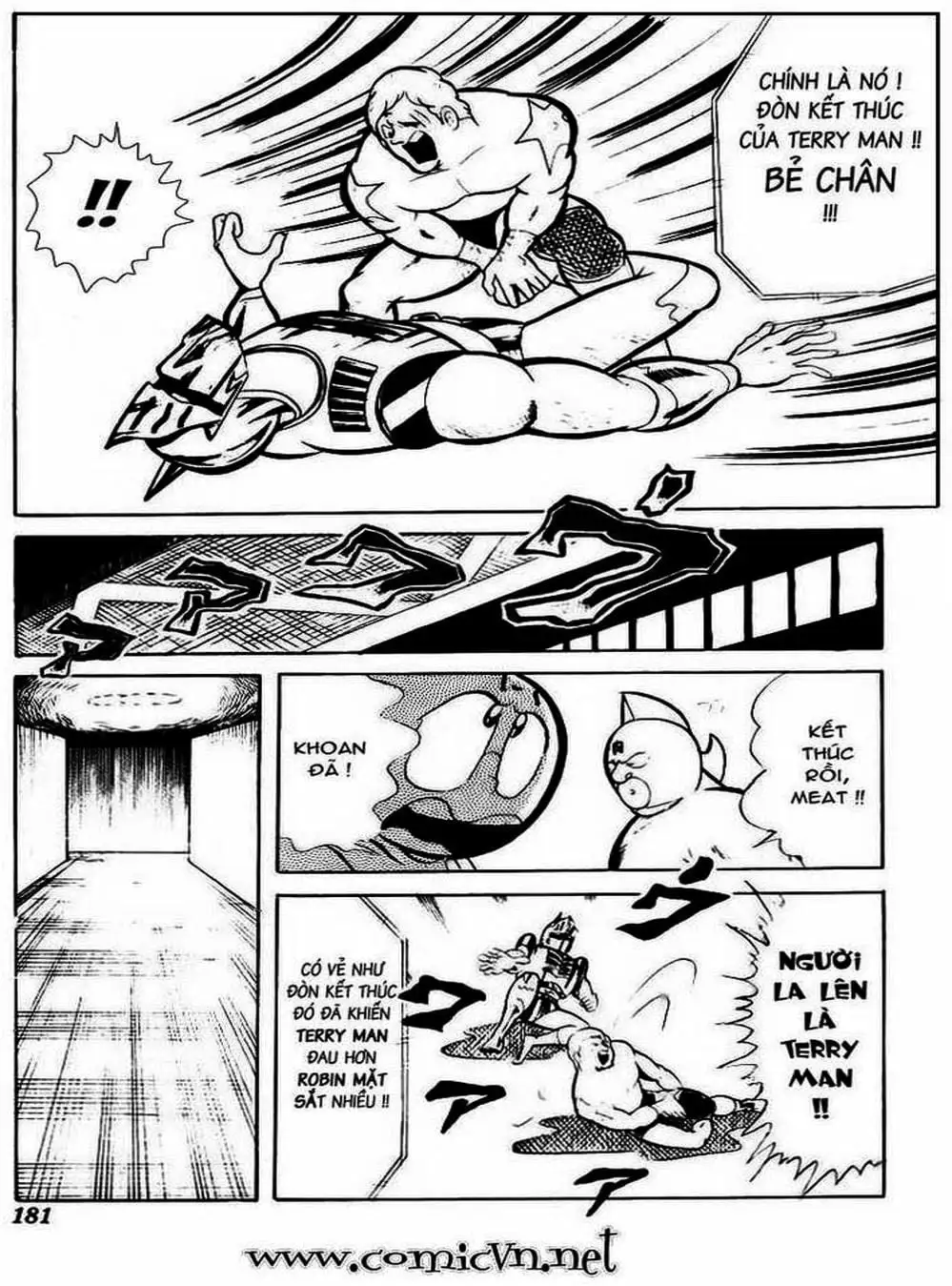 Truyện Tranh Lực Sĩ Kinniku - Kinnikuman trang 5