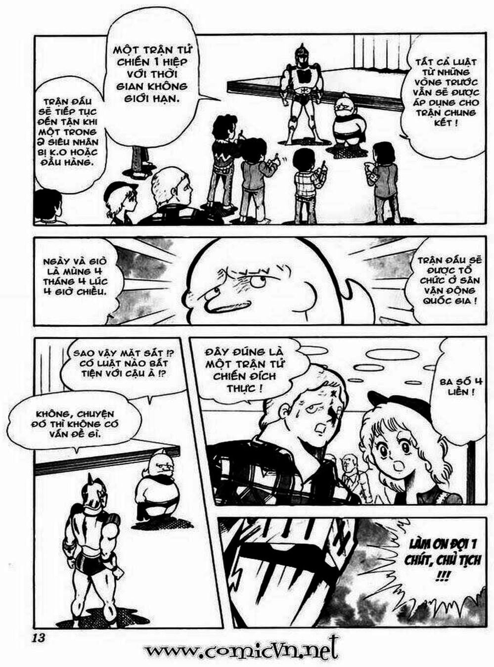 Truyện Tranh Lực Sĩ Kinniku - Kinnikuman trang 5