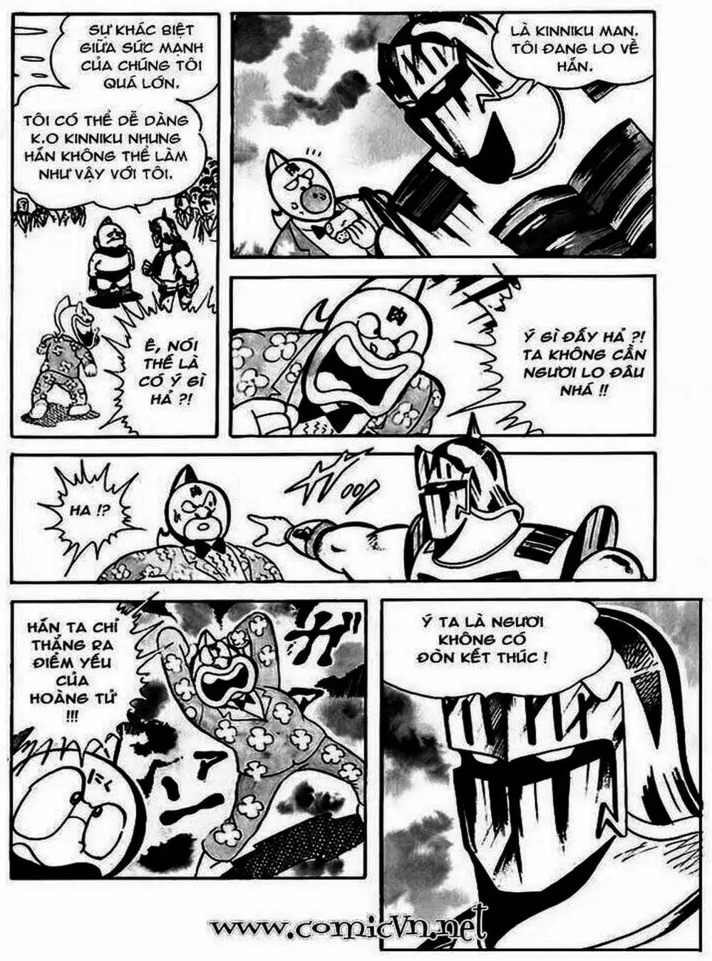 Truyện Tranh Lực Sĩ Kinniku - Kinnikuman trang 5