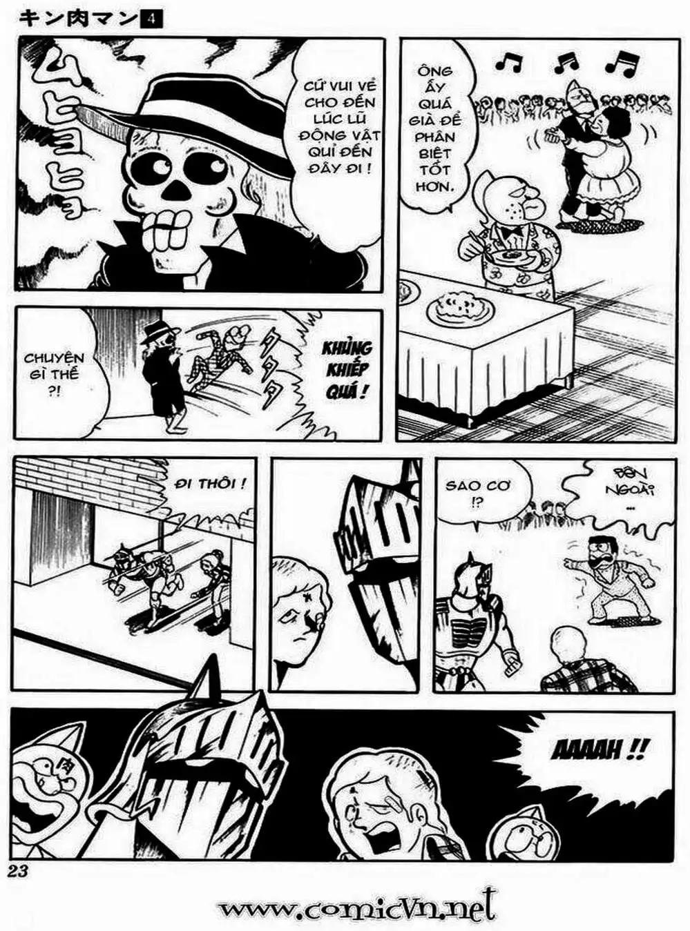 Truyện Tranh Lực Sĩ Kinniku - Kinnikuman trang 5