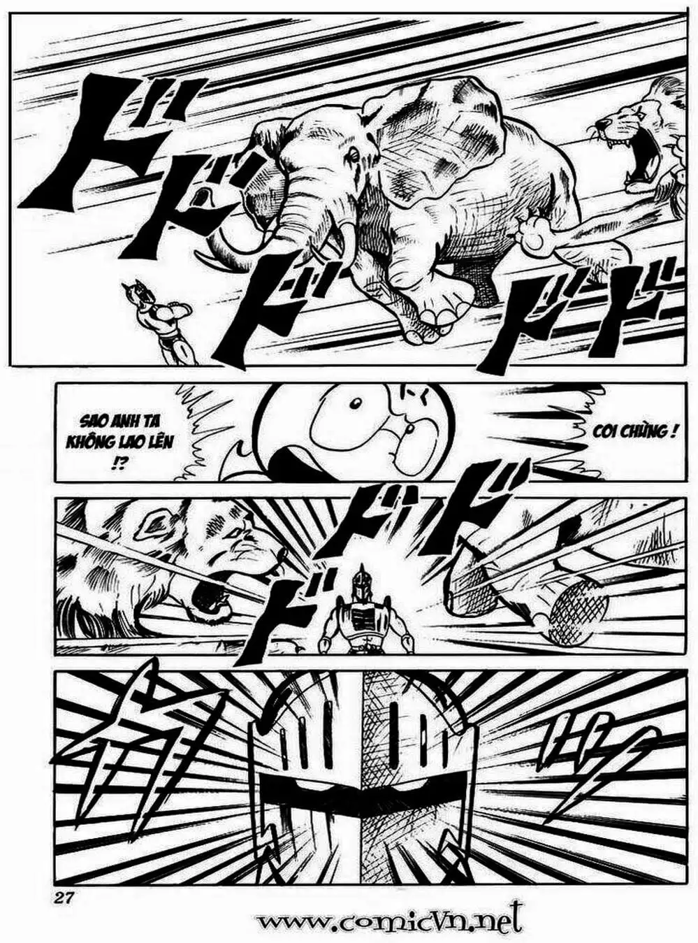 Truyện Tranh Lực Sĩ Kinniku - Kinnikuman trang 5