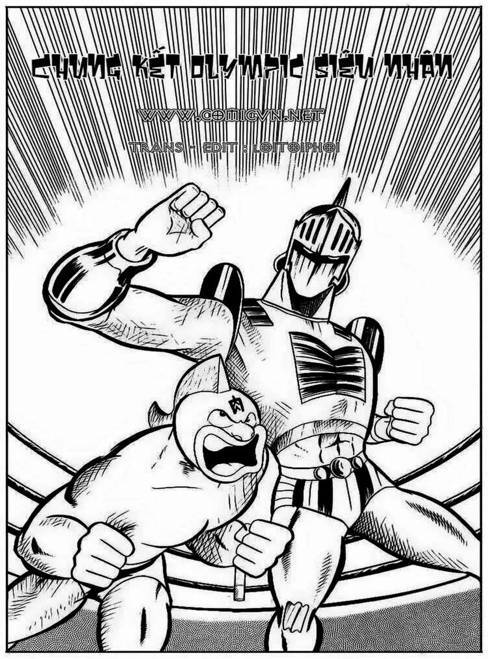 Truyện Tranh Lực Sĩ Kinniku - Kinnikuman trang 5