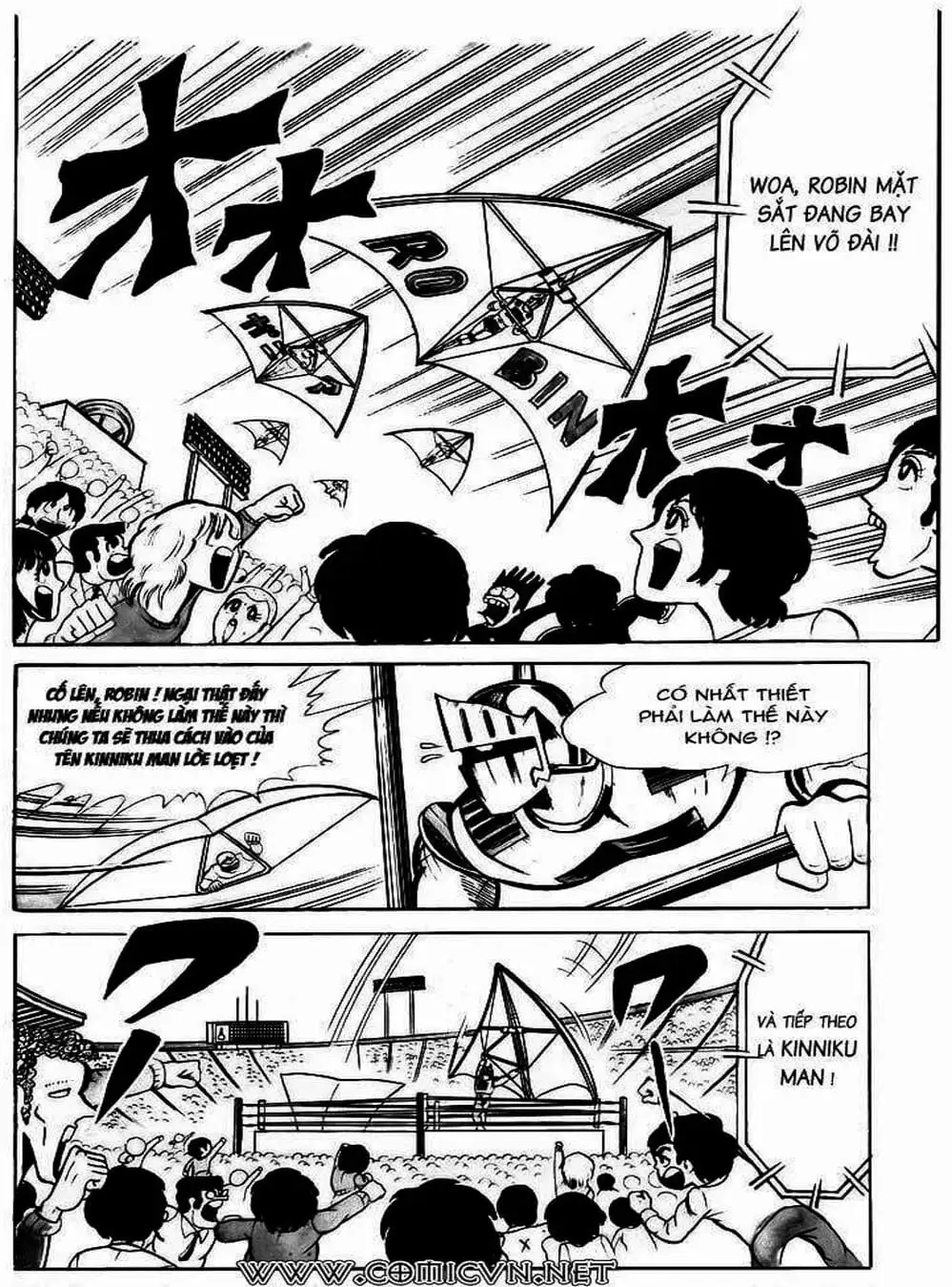 Truyện Tranh Lực Sĩ Kinniku - Kinnikuman trang 5