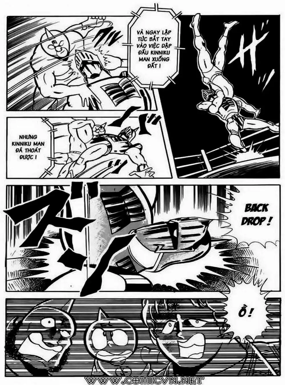Truyện Tranh Lực Sĩ Kinniku - Kinnikuman trang 5