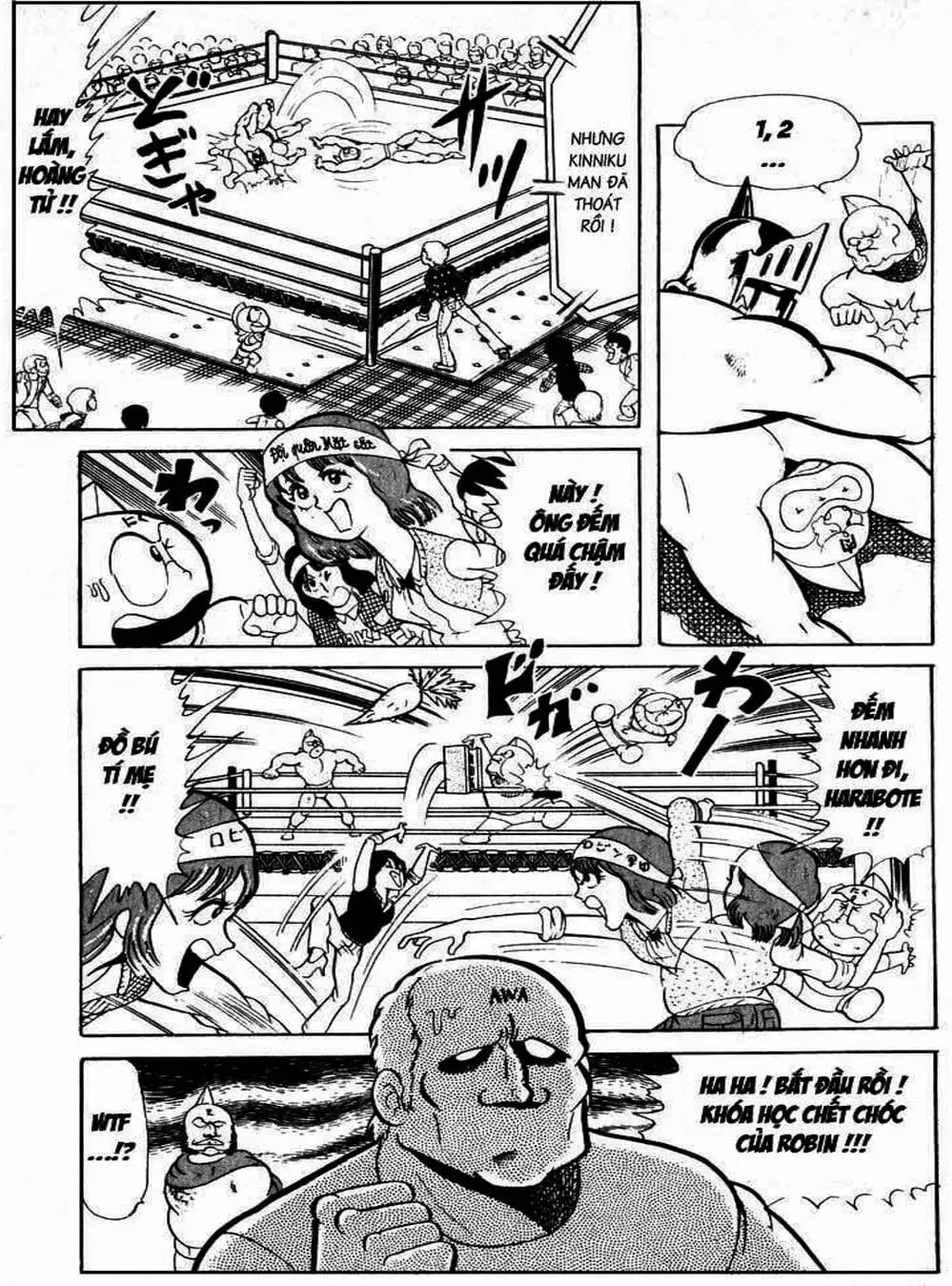 Truyện Tranh Lực Sĩ Kinniku - Kinnikuman trang 5