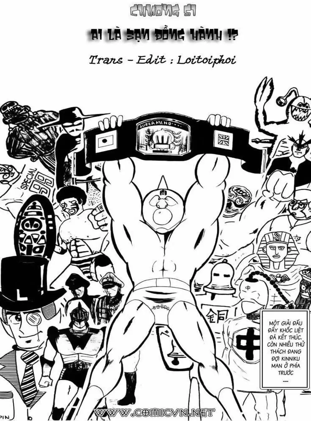 Truyện Tranh Lực Sĩ Kinniku - Kinnikuman trang 5