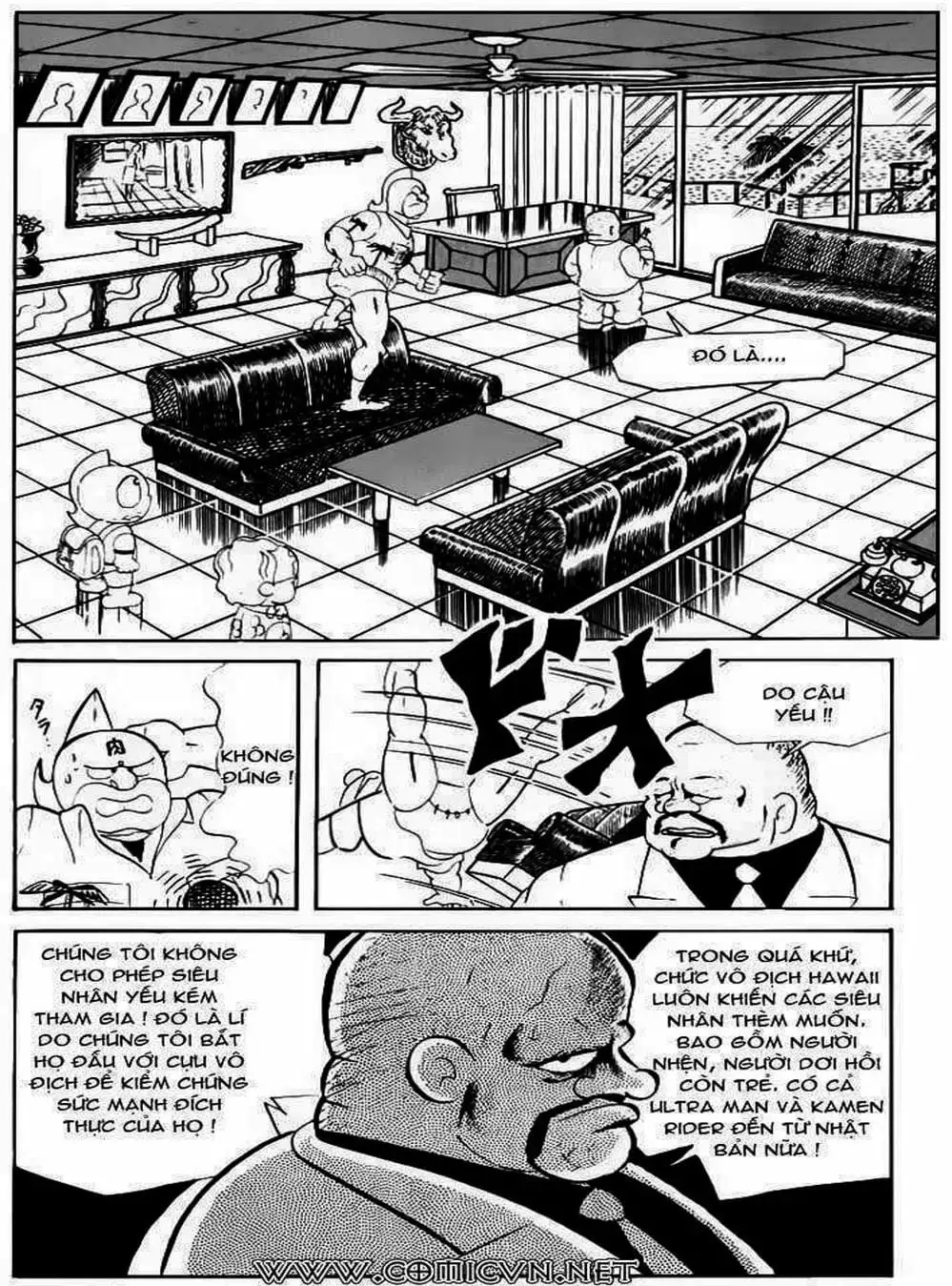 Truyện Tranh Lực Sĩ Kinniku - Kinnikuman trang 5