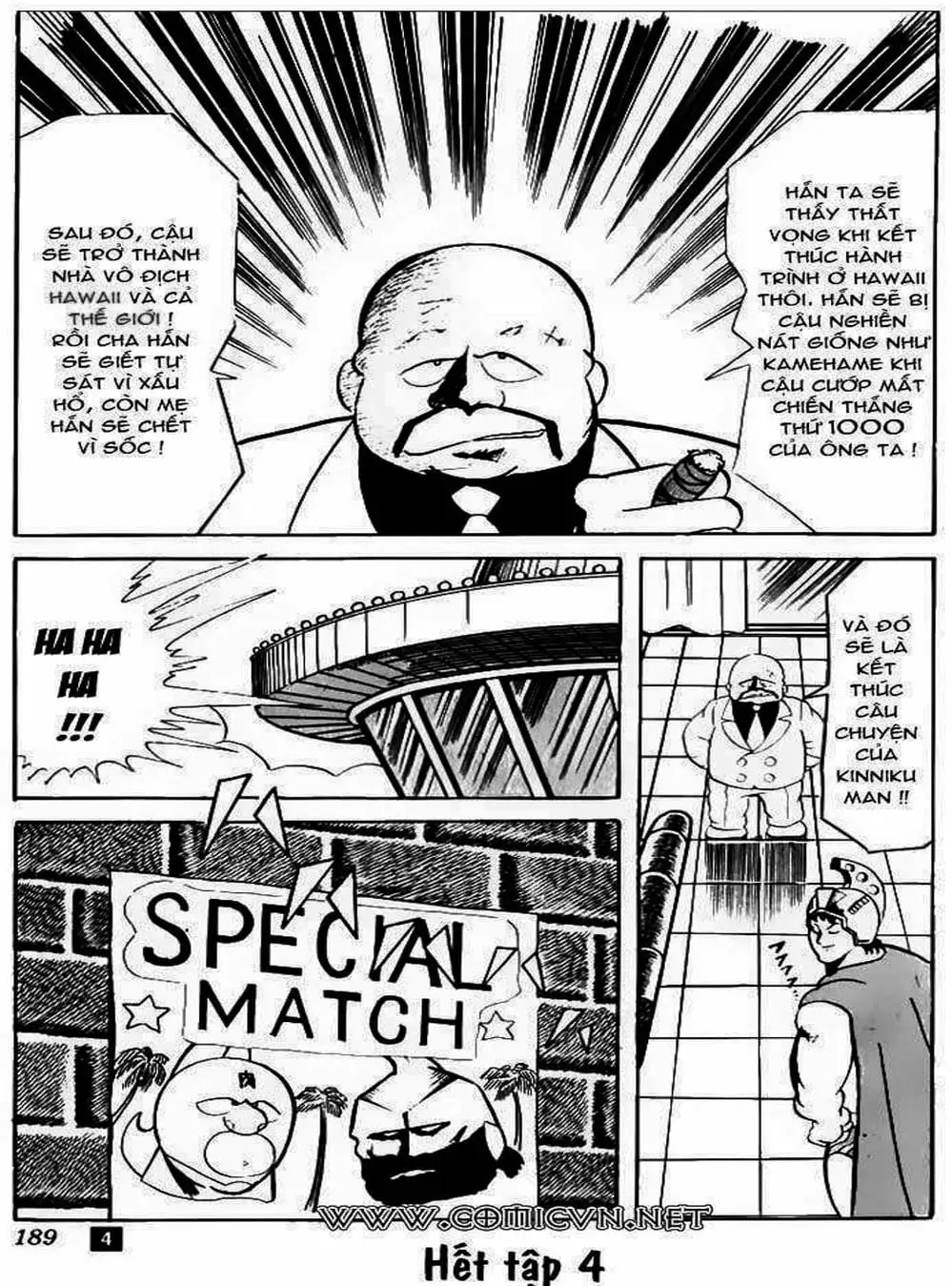 Truyện Tranh Lực Sĩ Kinniku - Kinnikuman trang 5