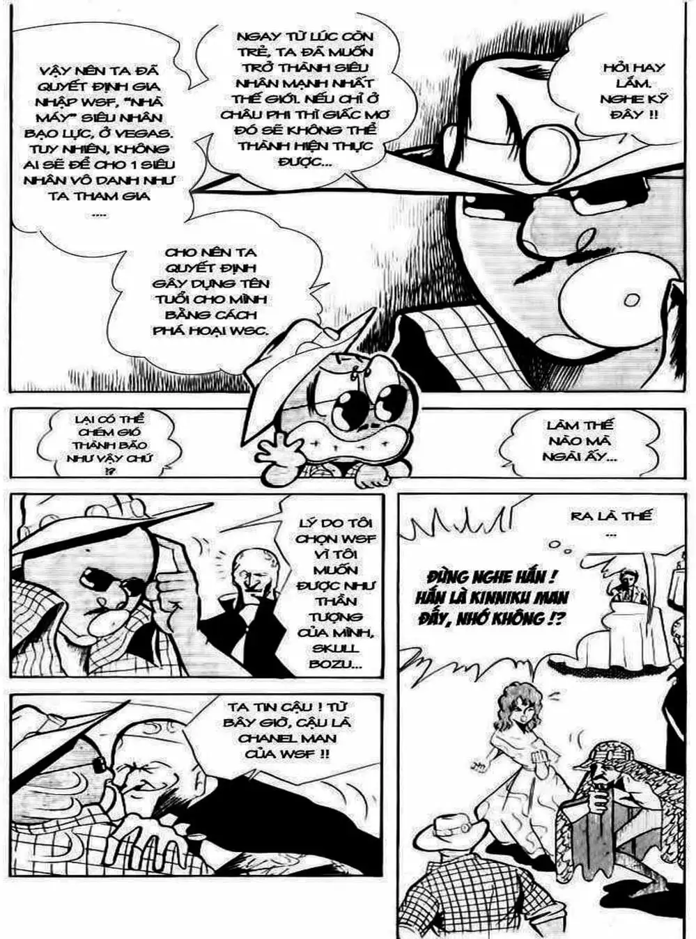 Truyện Tranh Lực Sĩ Kinniku - Kinnikuman trang 5