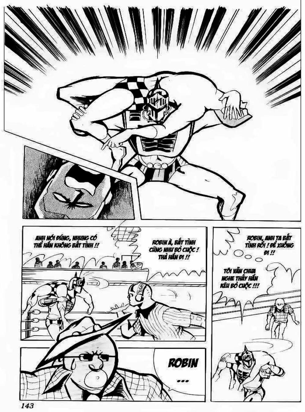 Truyện Tranh Lực Sĩ Kinniku - Kinnikuman trang 5