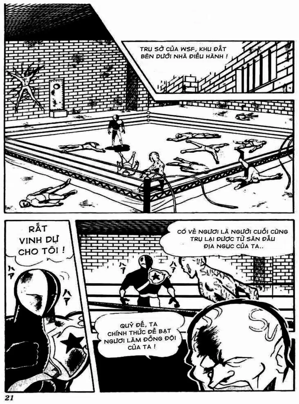 Truyện Tranh Lực Sĩ Kinniku - Kinnikuman trang 5