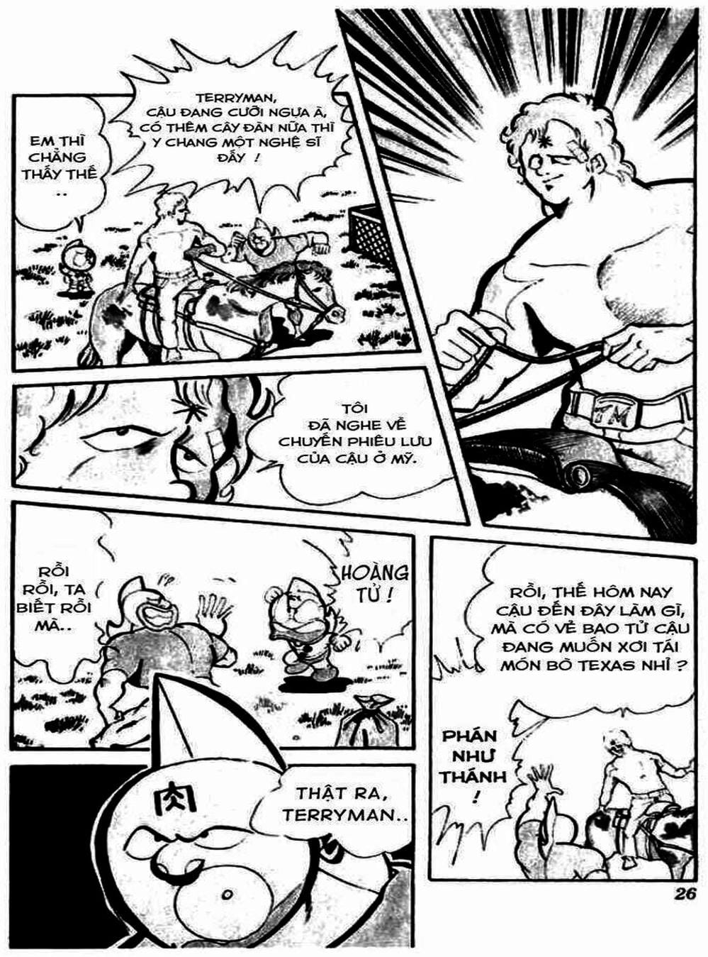 Truyện Tranh Lực Sĩ Kinniku - Kinnikuman trang 5