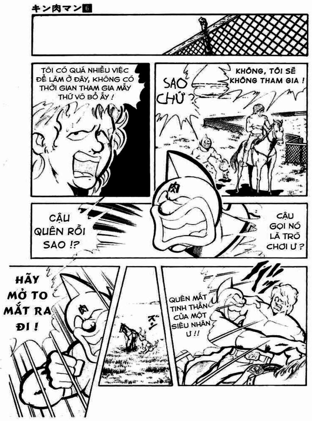 Truyện Tranh Lực Sĩ Kinniku - Kinnikuman trang 5