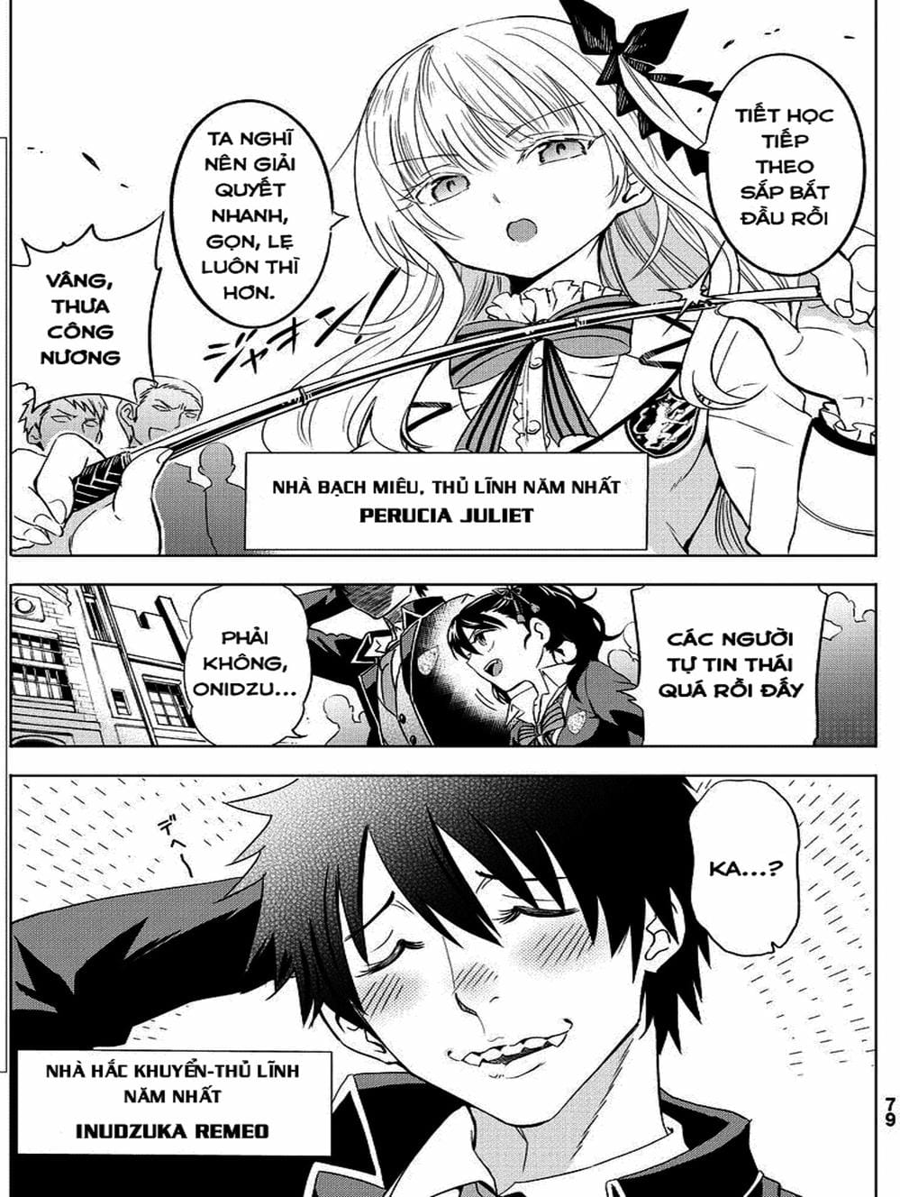 Truyện Tranh Nàng Juliet Của Trường Nội Trú - Kishuku Gakkou No Juliet trang 4