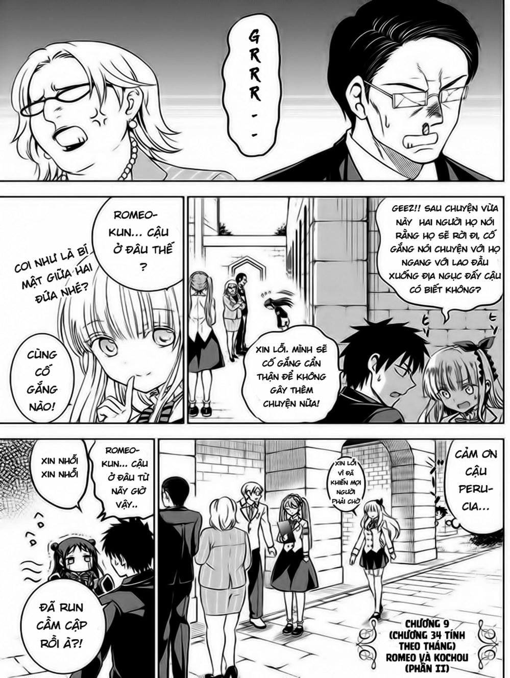 Truyện Tranh Nàng Juliet Của Trường Nội Trú - Kishuku Gakkou No Juliet trang 4