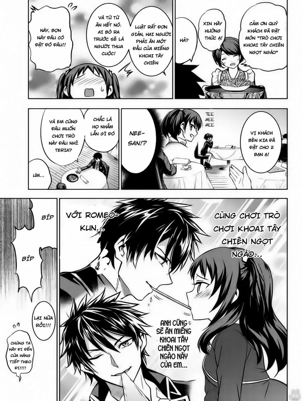 Truyện Tranh Nàng Juliet Của Trường Nội Trú - Kishuku Gakkou No Juliet trang 4