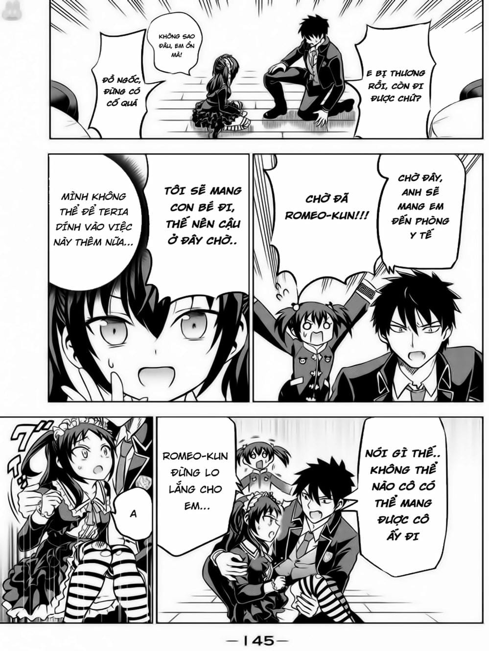 Truyện Tranh Nàng Juliet Của Trường Nội Trú - Kishuku Gakkou No Juliet trang 4