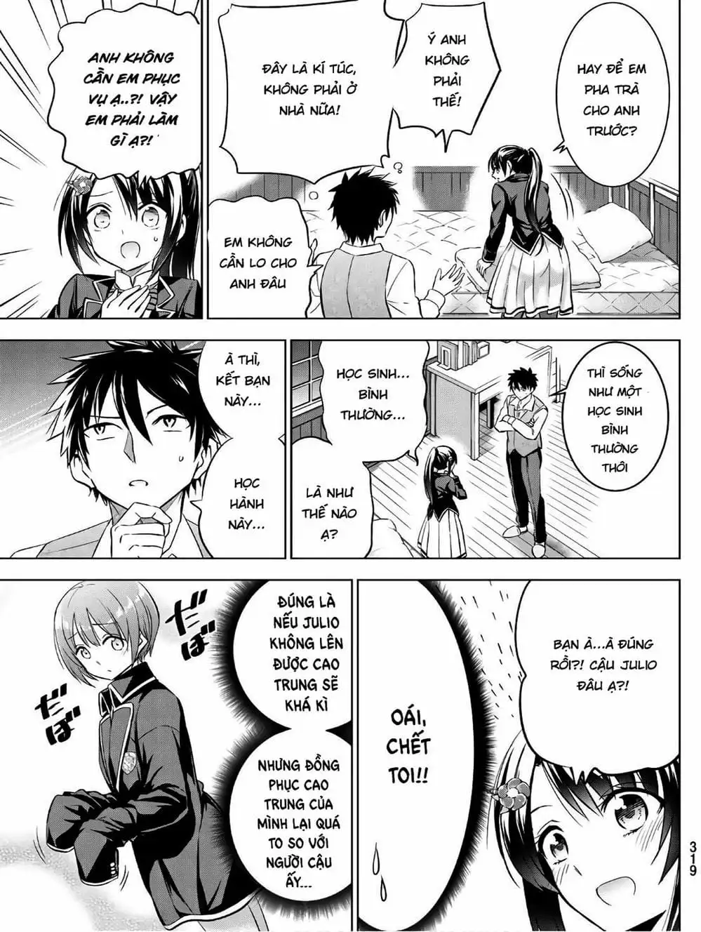 Truyện Tranh Nàng Juliet Của Trường Nội Trú - Kishuku Gakkou No Juliet trang 4