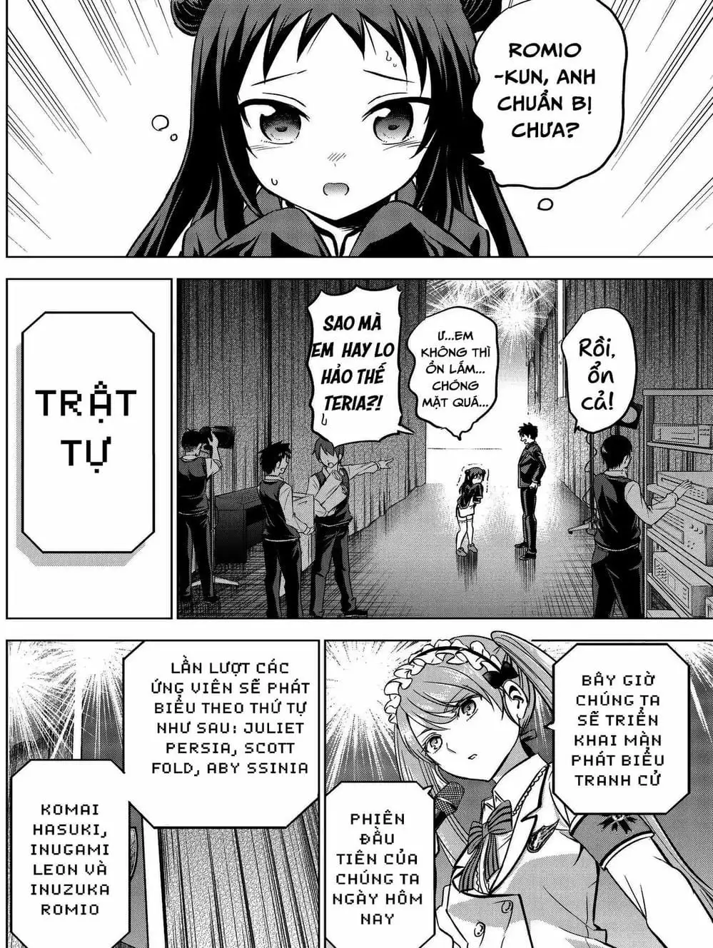 Truyện Tranh Nàng Juliet Của Trường Nội Trú - Kishuku Gakkou No Juliet trang 4