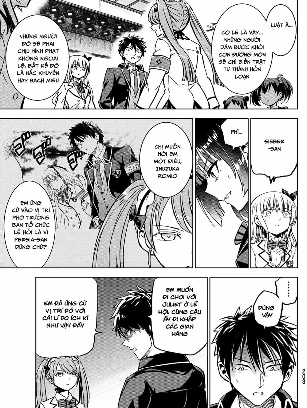 Truyện Tranh Nàng Juliet Của Trường Nội Trú - Kishuku Gakkou No Juliet trang 4