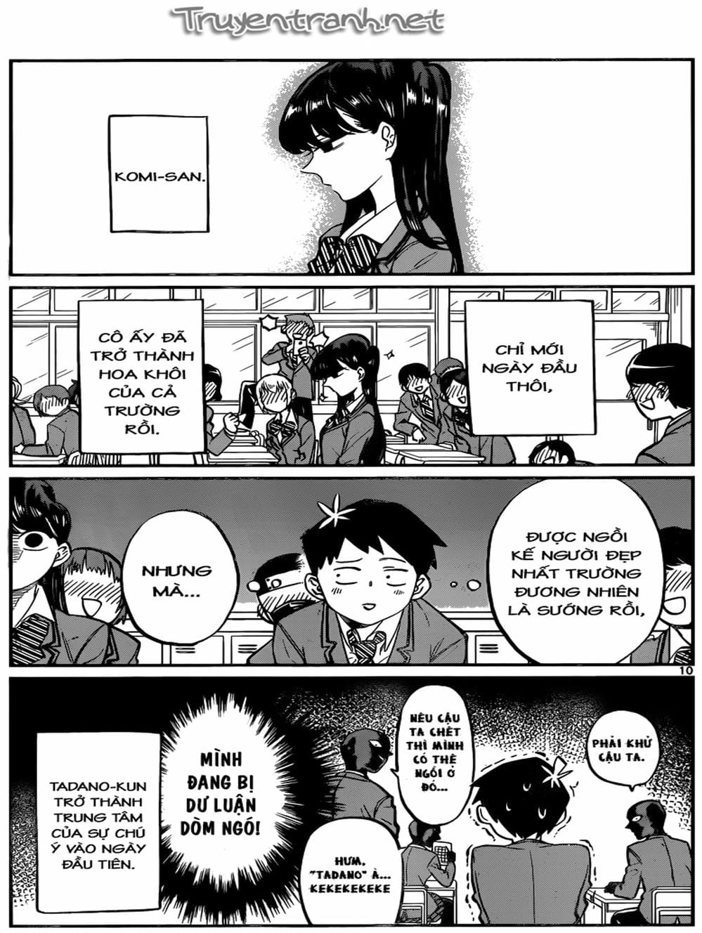 Truyện Tranh Komi Không Thể Giao Tiếp - Komi San Wa Komyusho Desu trang 5
