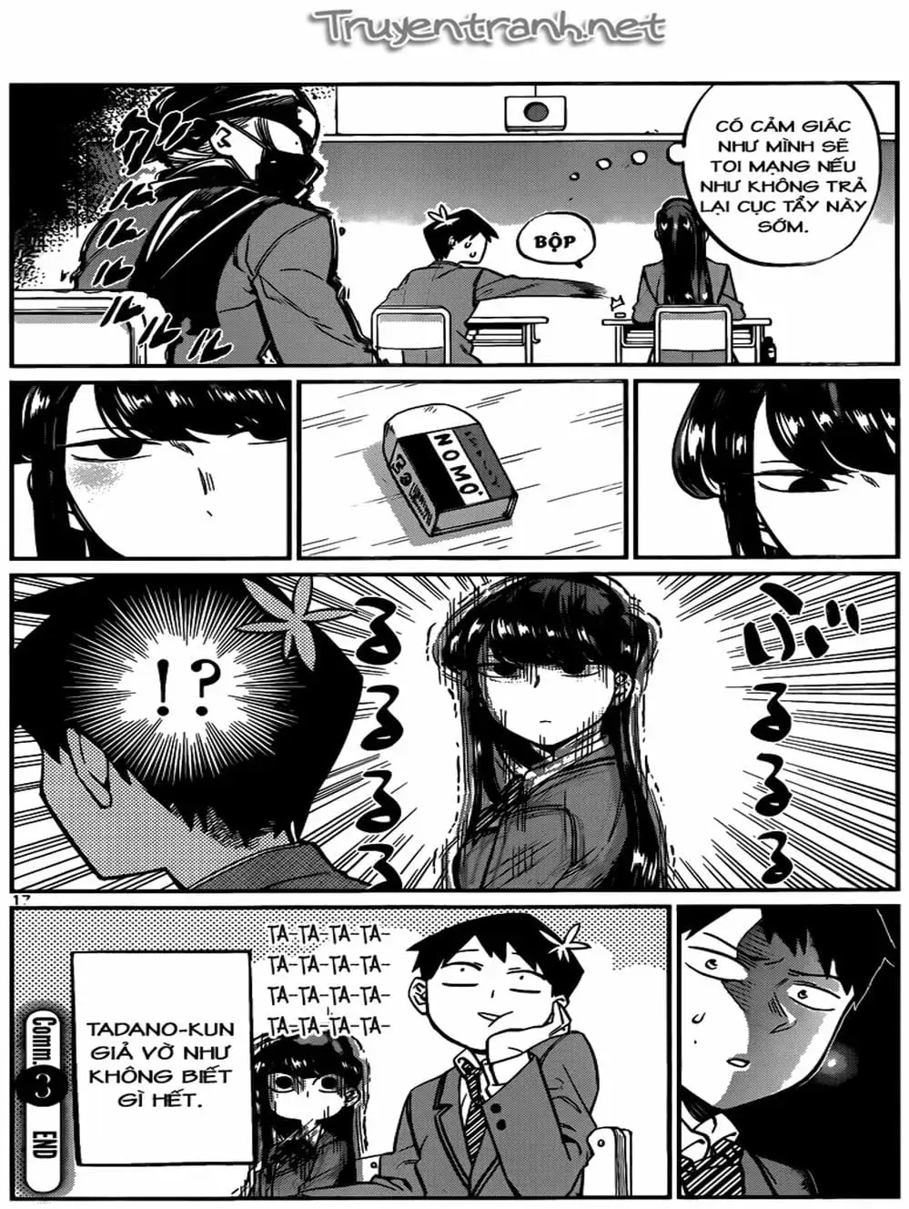 Truyện Tranh Komi Không Thể Giao Tiếp - Komi San Wa Komyusho Desu trang 5