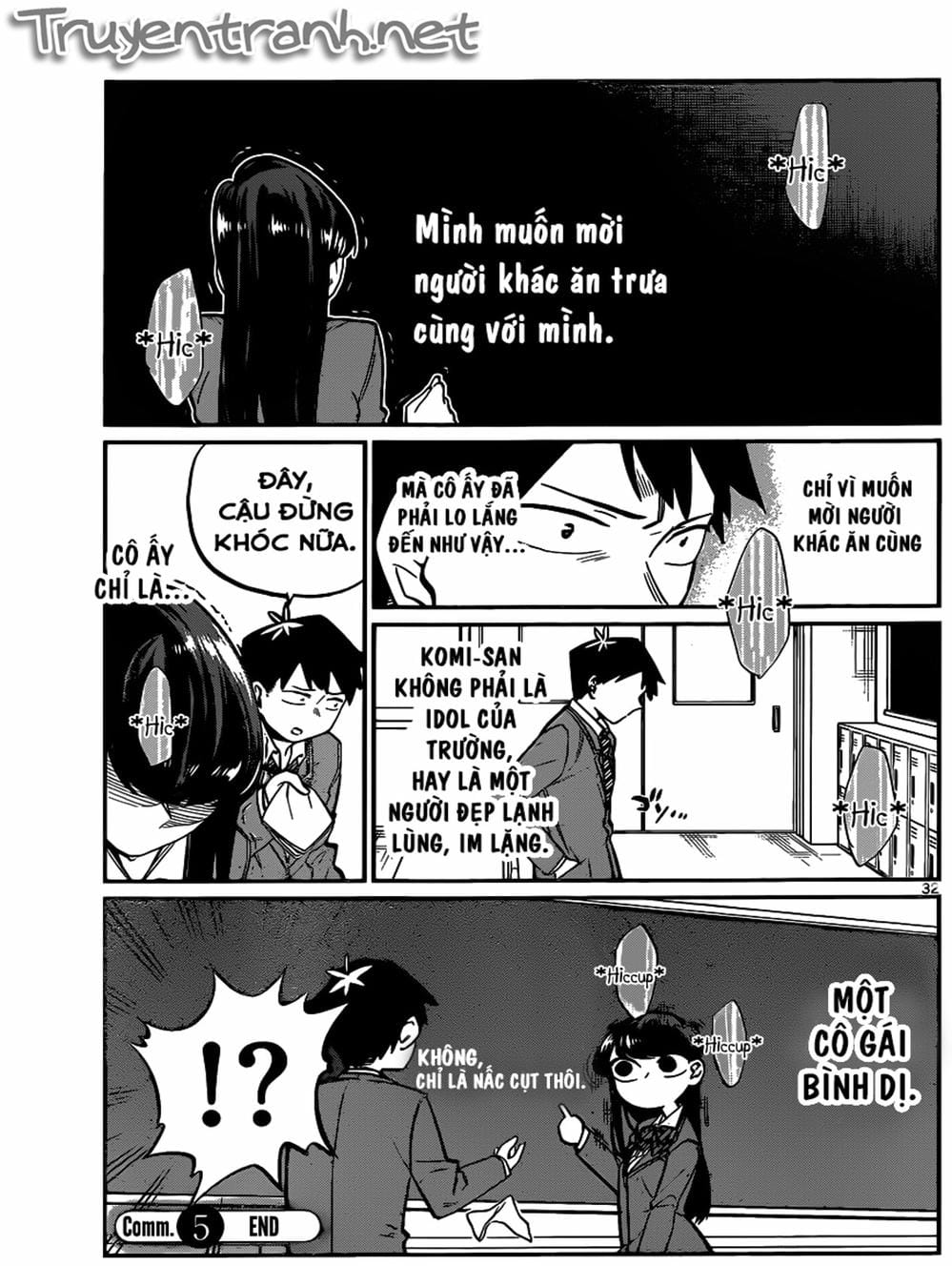 Truyện Tranh Komi Không Thể Giao Tiếp - Komi San Wa Komyusho Desu trang 5