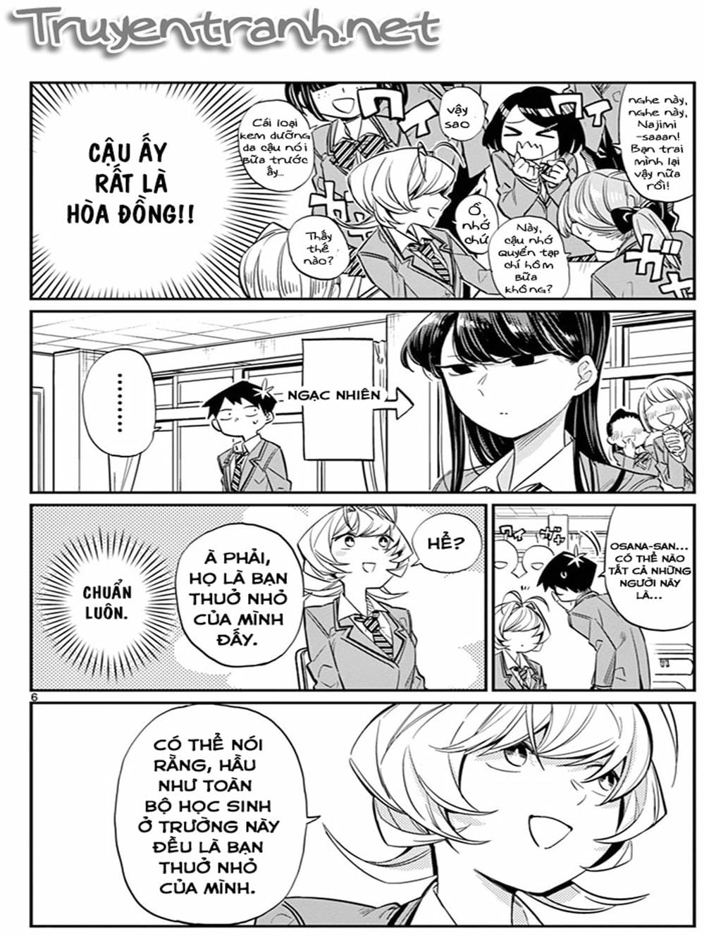 Truyện Tranh Komi Không Thể Giao Tiếp - Komi San Wa Komyusho Desu trang 5