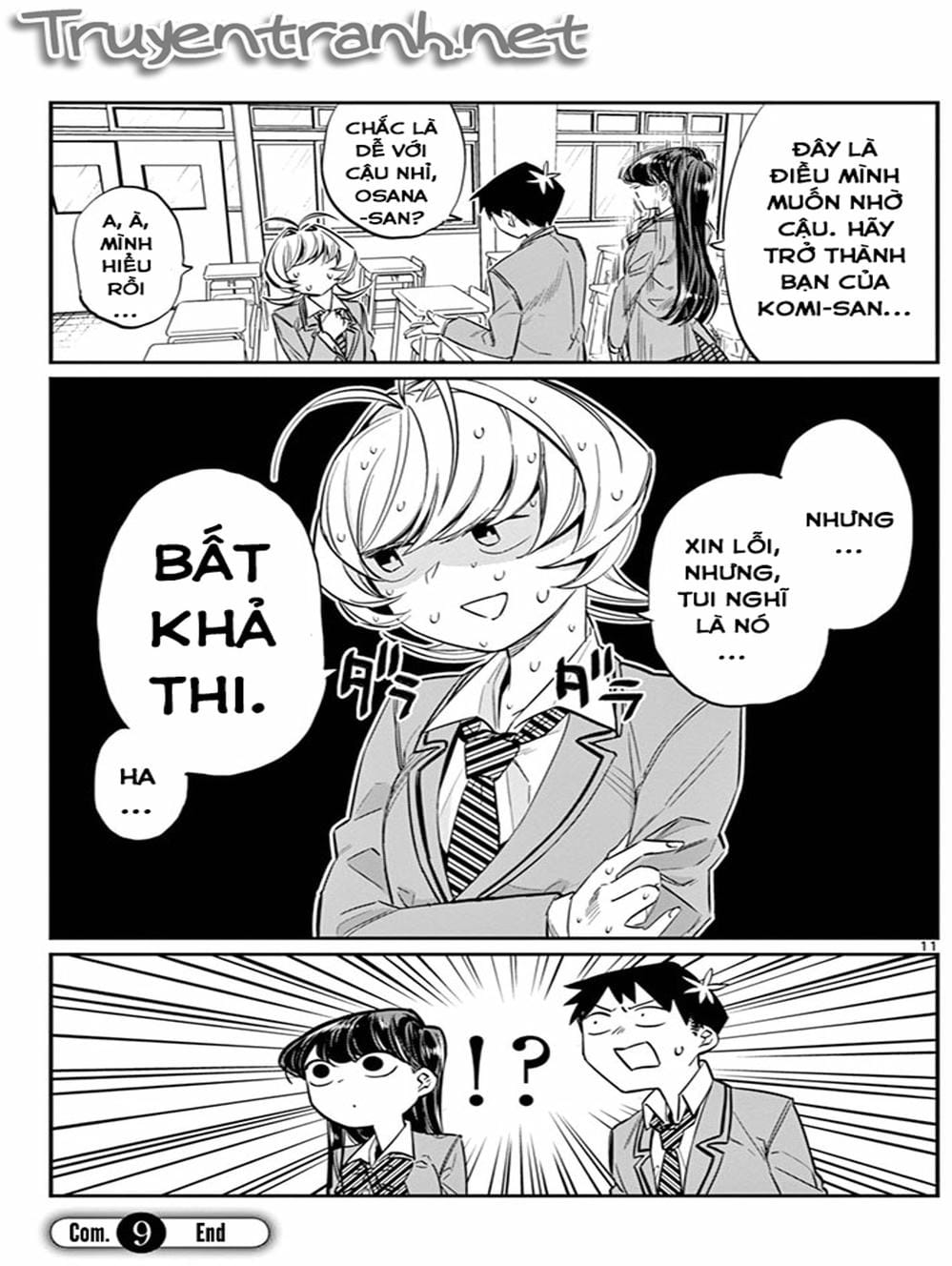 Truyện Tranh Komi Không Thể Giao Tiếp - Komi San Wa Komyusho Desu trang 5