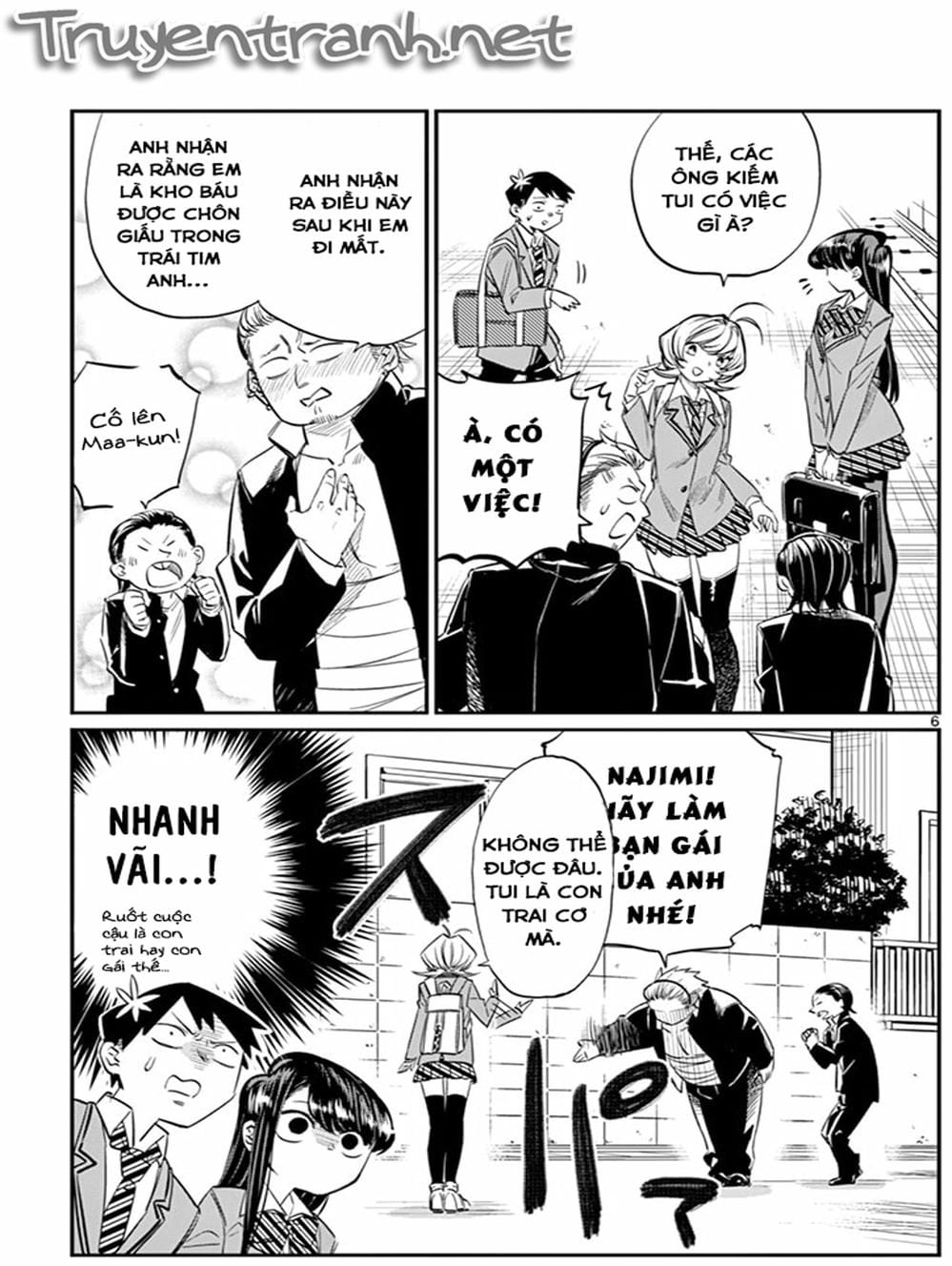 Truyện Tranh Komi Không Thể Giao Tiếp - Komi San Wa Komyusho Desu trang 5