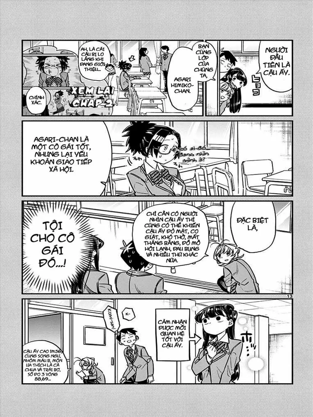 Truyện Tranh Komi Không Thể Giao Tiếp - Komi San Wa Komyusho Desu trang 5