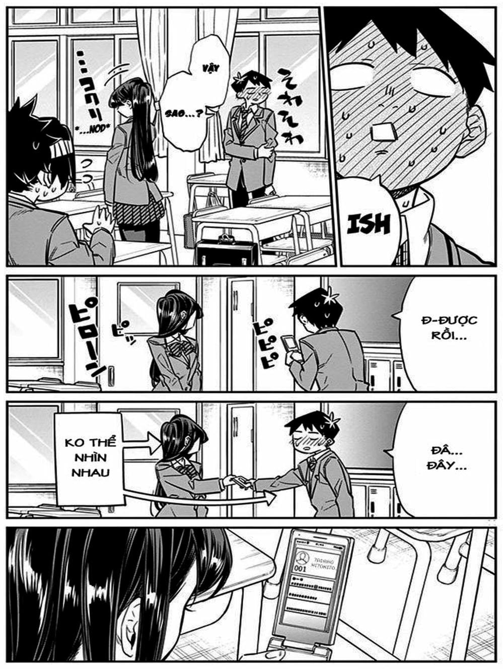 Truyện Tranh Komi Không Thể Giao Tiếp - Komi San Wa Komyusho Desu trang 5