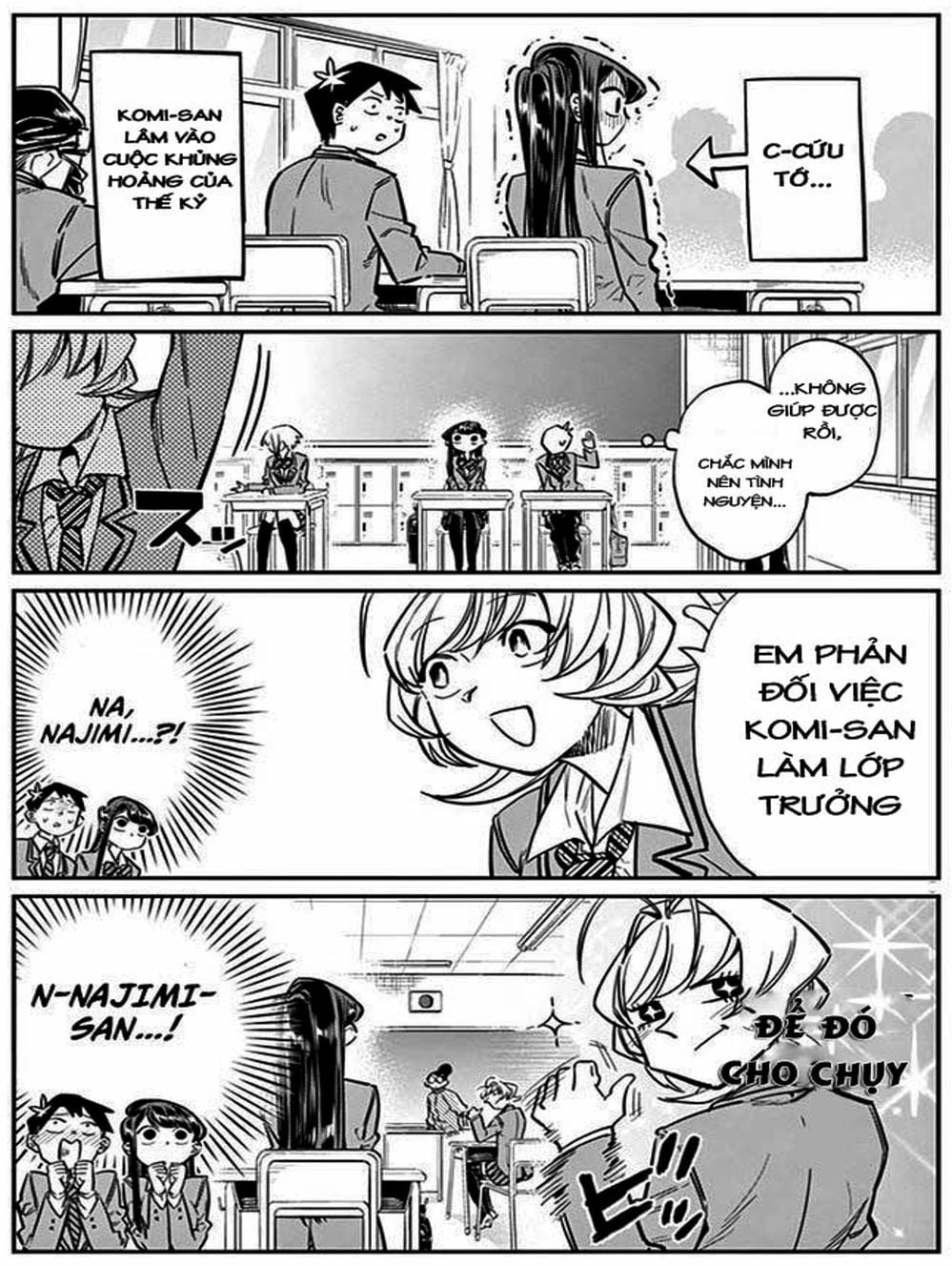 Truyện Tranh Komi Không Thể Giao Tiếp - Komi San Wa Komyusho Desu trang 5
