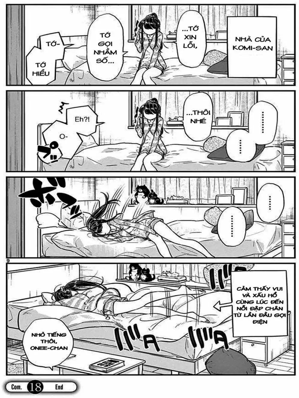 Truyện Tranh Komi Không Thể Giao Tiếp - Komi San Wa Komyusho Desu trang 5