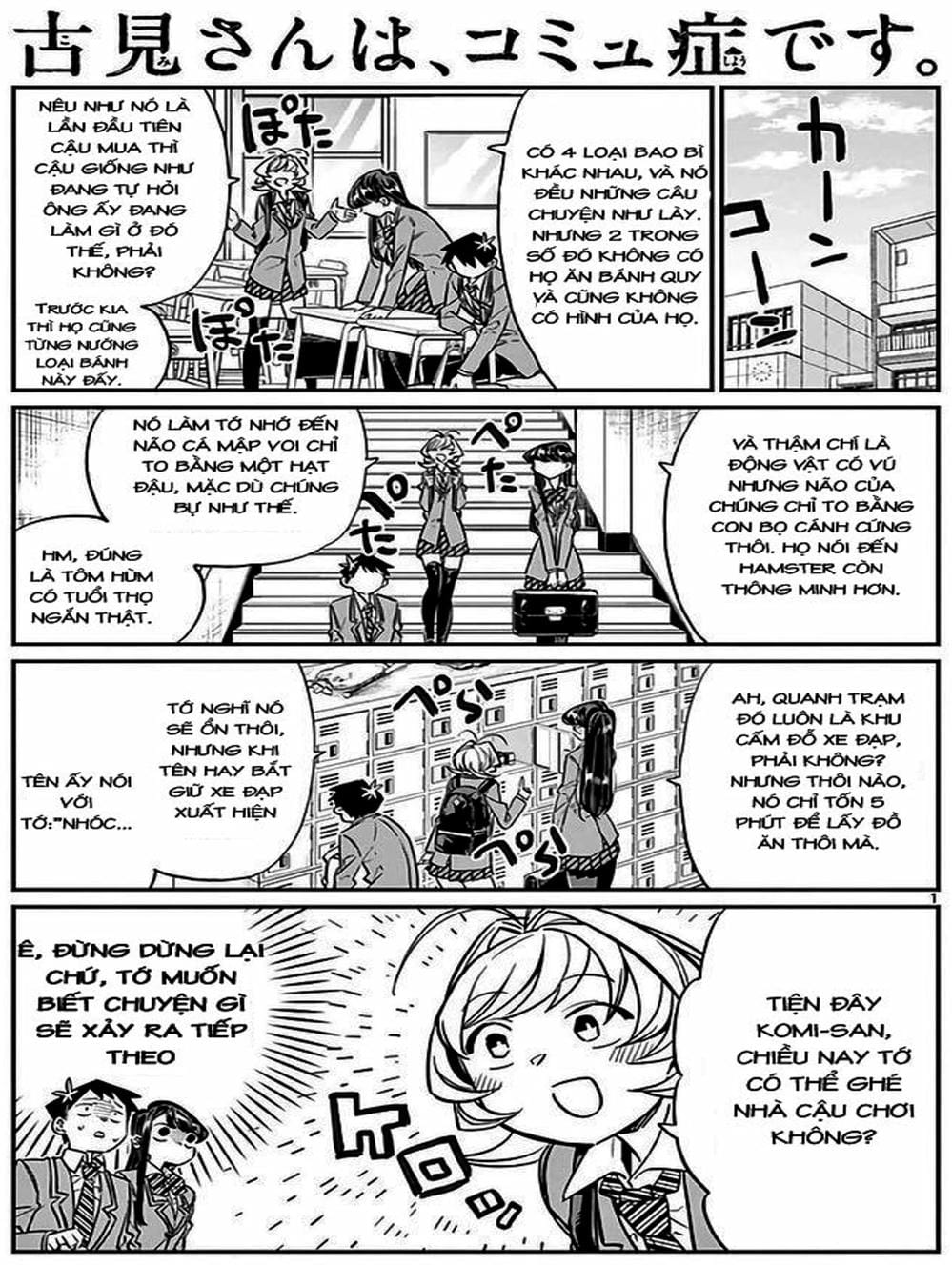Truyện Tranh Komi Không Thể Giao Tiếp - Komi San Wa Komyusho Desu trang 5