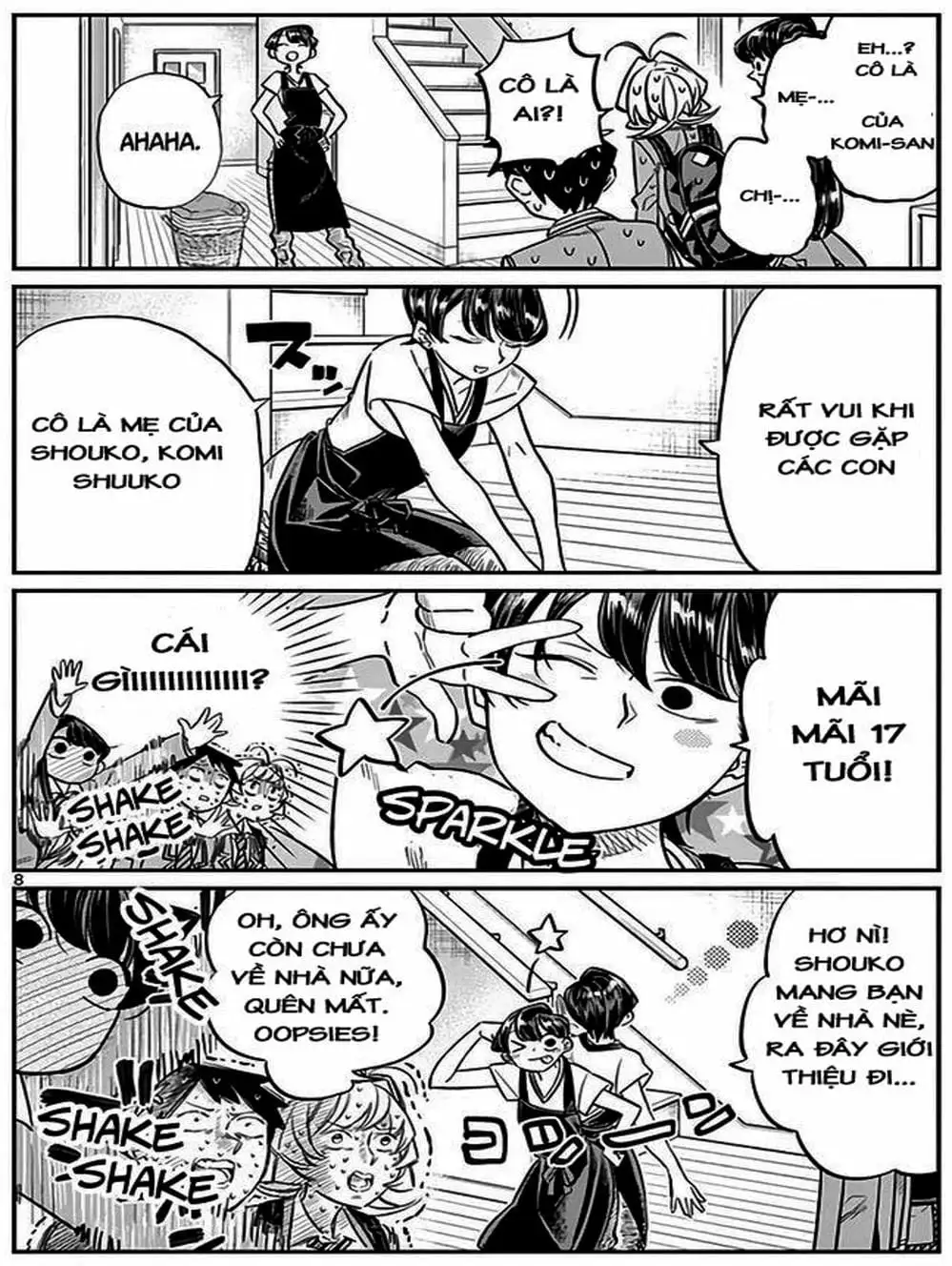 Truyện Tranh Komi Không Thể Giao Tiếp - Komi San Wa Komyusho Desu trang 5