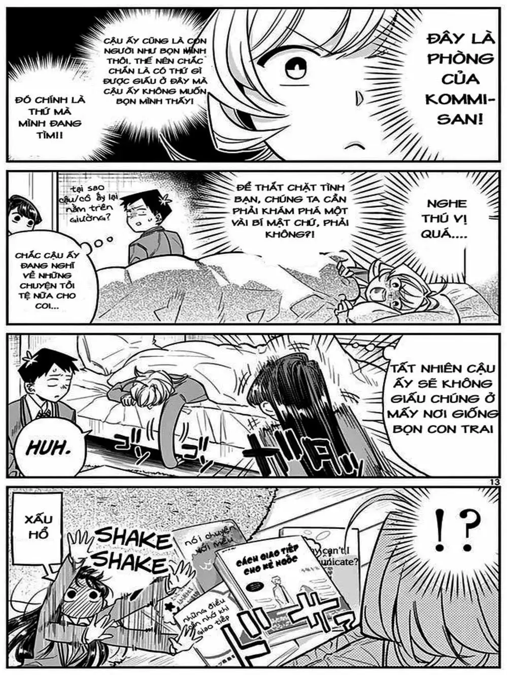 Truyện Tranh Komi Không Thể Giao Tiếp - Komi San Wa Komyusho Desu trang 5