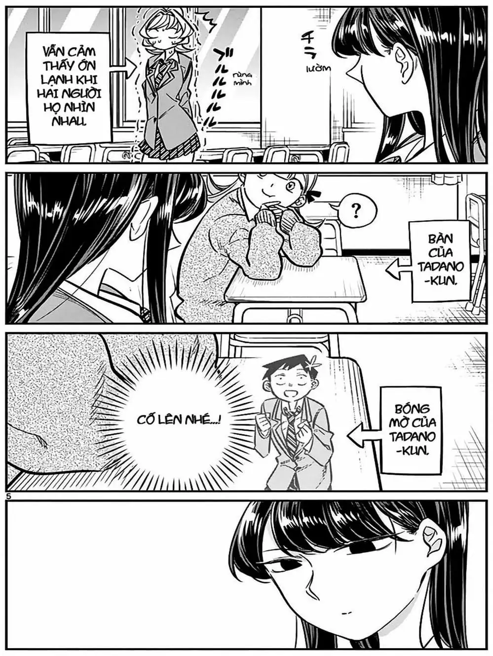 Truyện Tranh Komi Không Thể Giao Tiếp - Komi San Wa Komyusho Desu trang 5