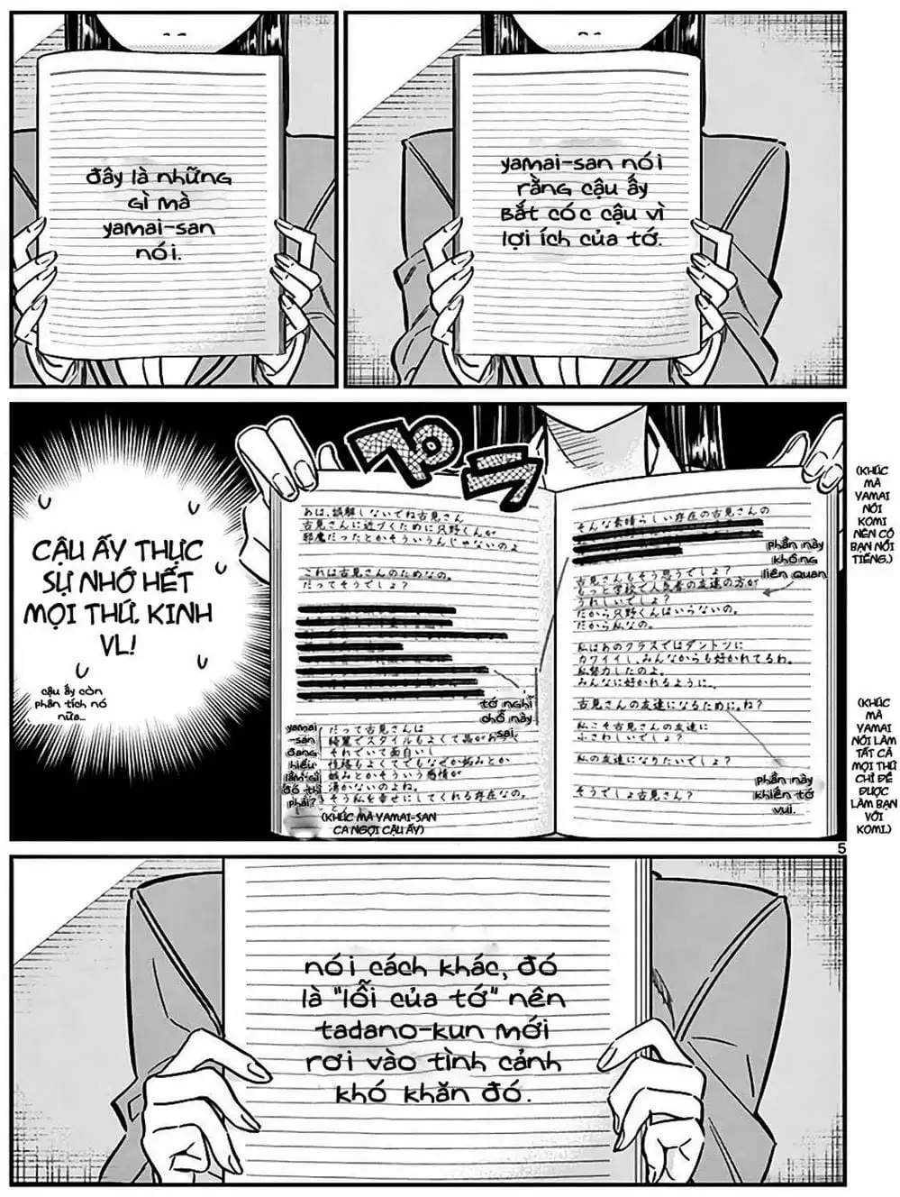 Truyện Tranh Komi Không Thể Giao Tiếp - Komi San Wa Komyusho Desu trang 5