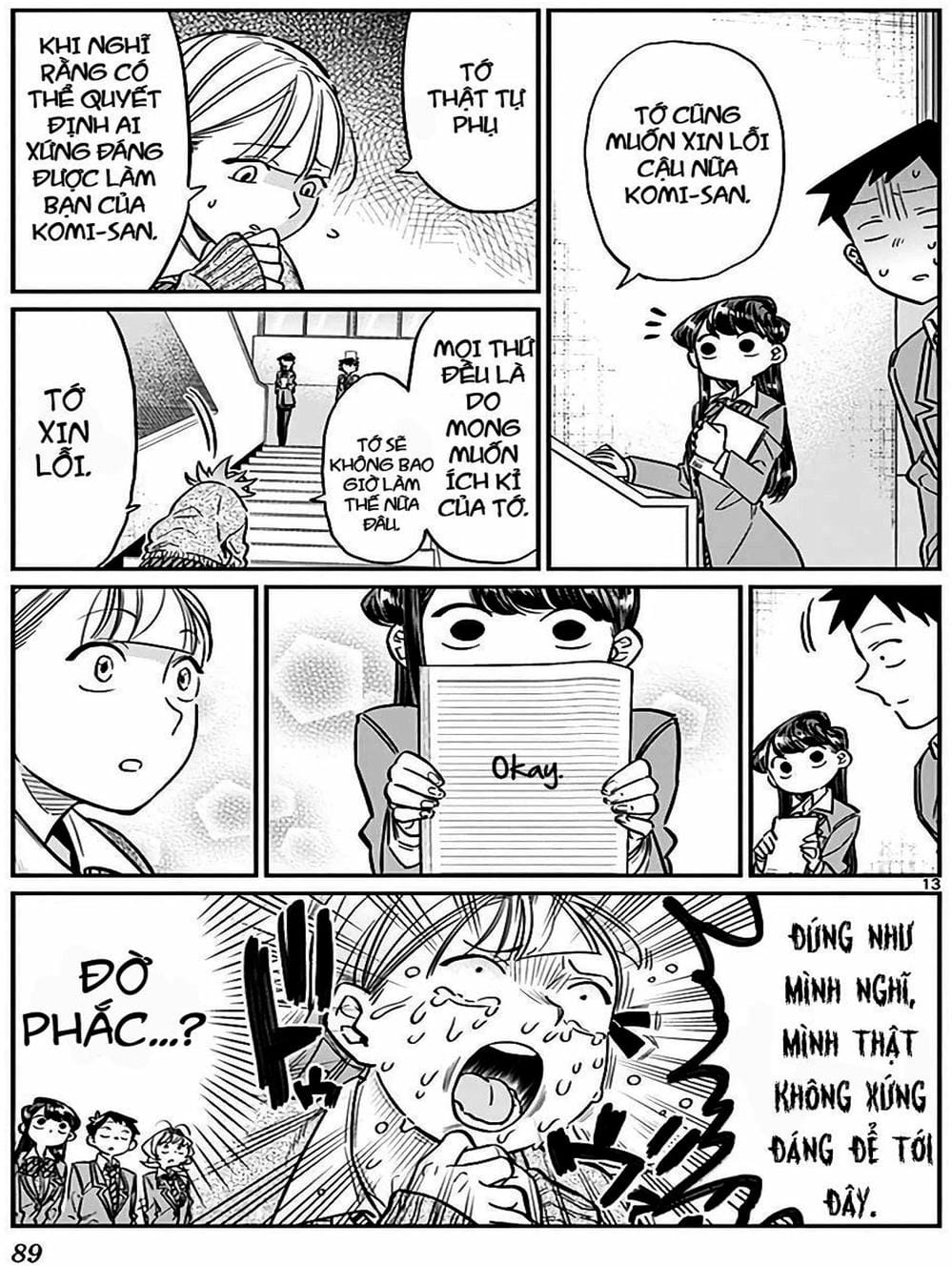 Truyện Tranh Komi Không Thể Giao Tiếp - Komi San Wa Komyusho Desu trang 5
