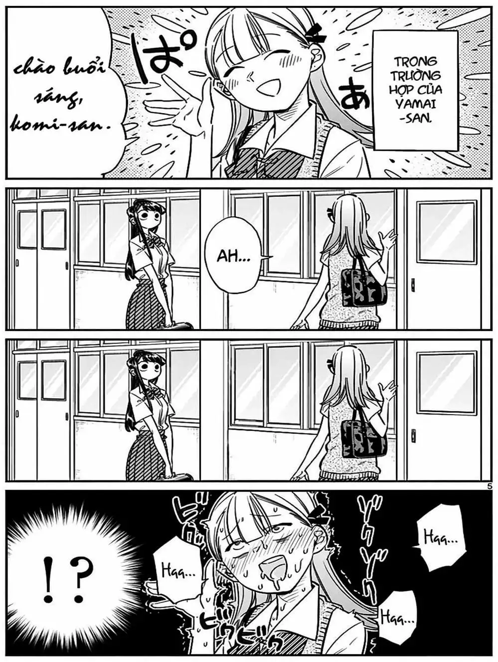 Truyện Tranh Komi Không Thể Giao Tiếp - Komi San Wa Komyusho Desu trang 5