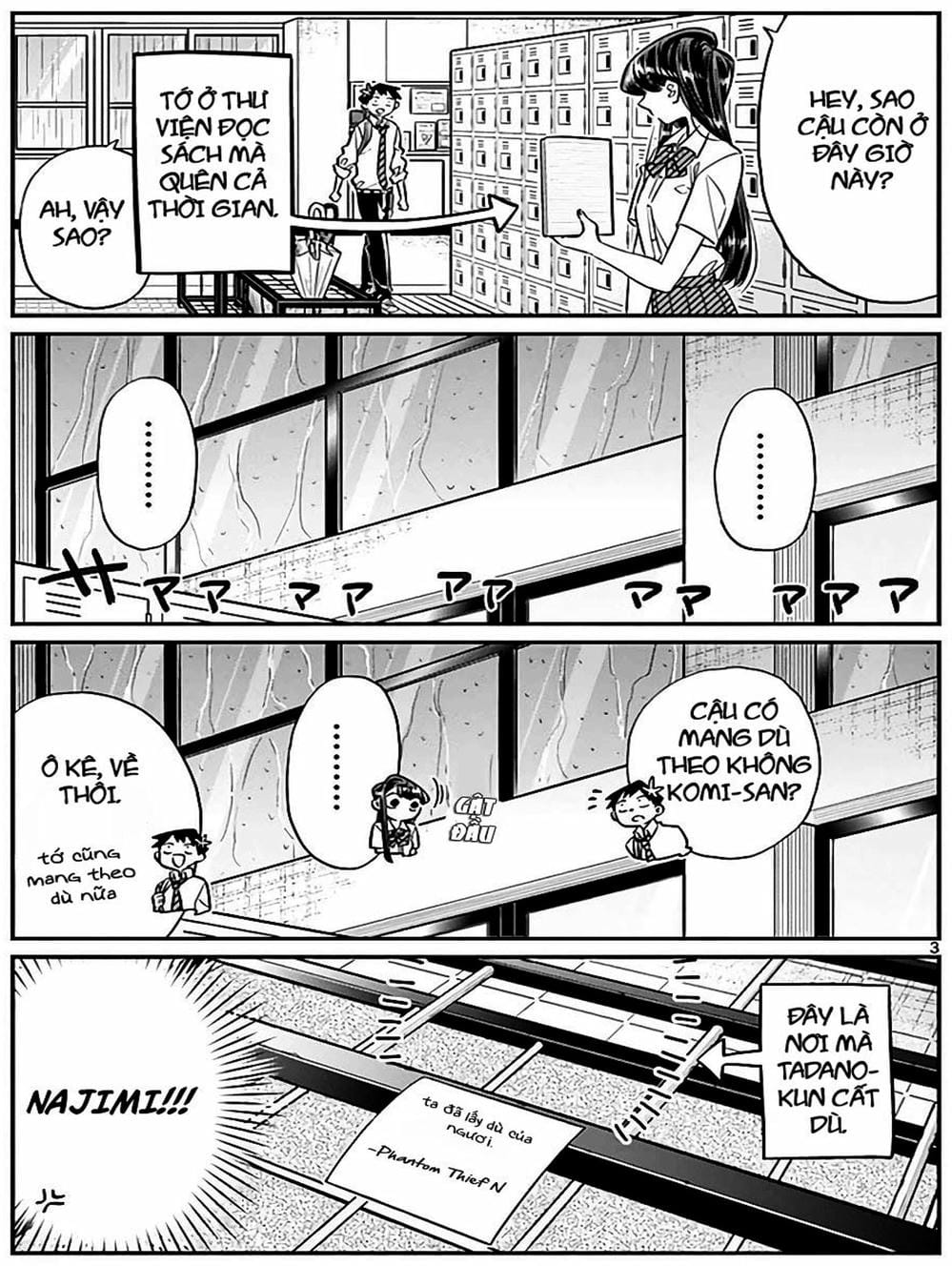 Truyện Tranh Komi Không Thể Giao Tiếp - Komi San Wa Komyusho Desu trang 5
