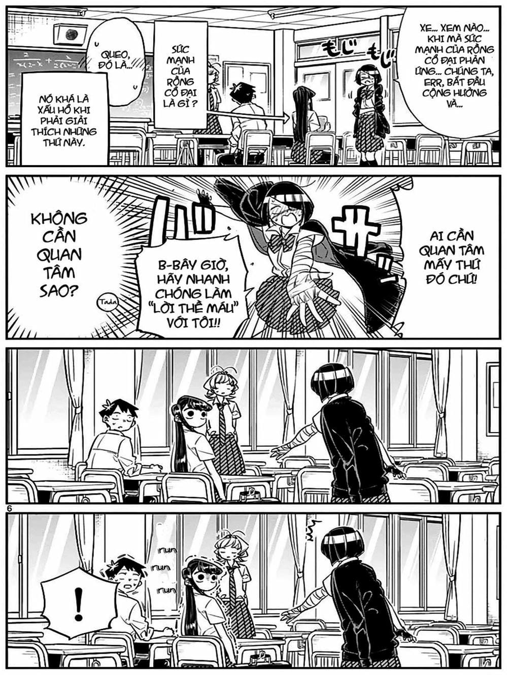 Truyện Tranh Komi Không Thể Giao Tiếp - Komi San Wa Komyusho Desu trang 5