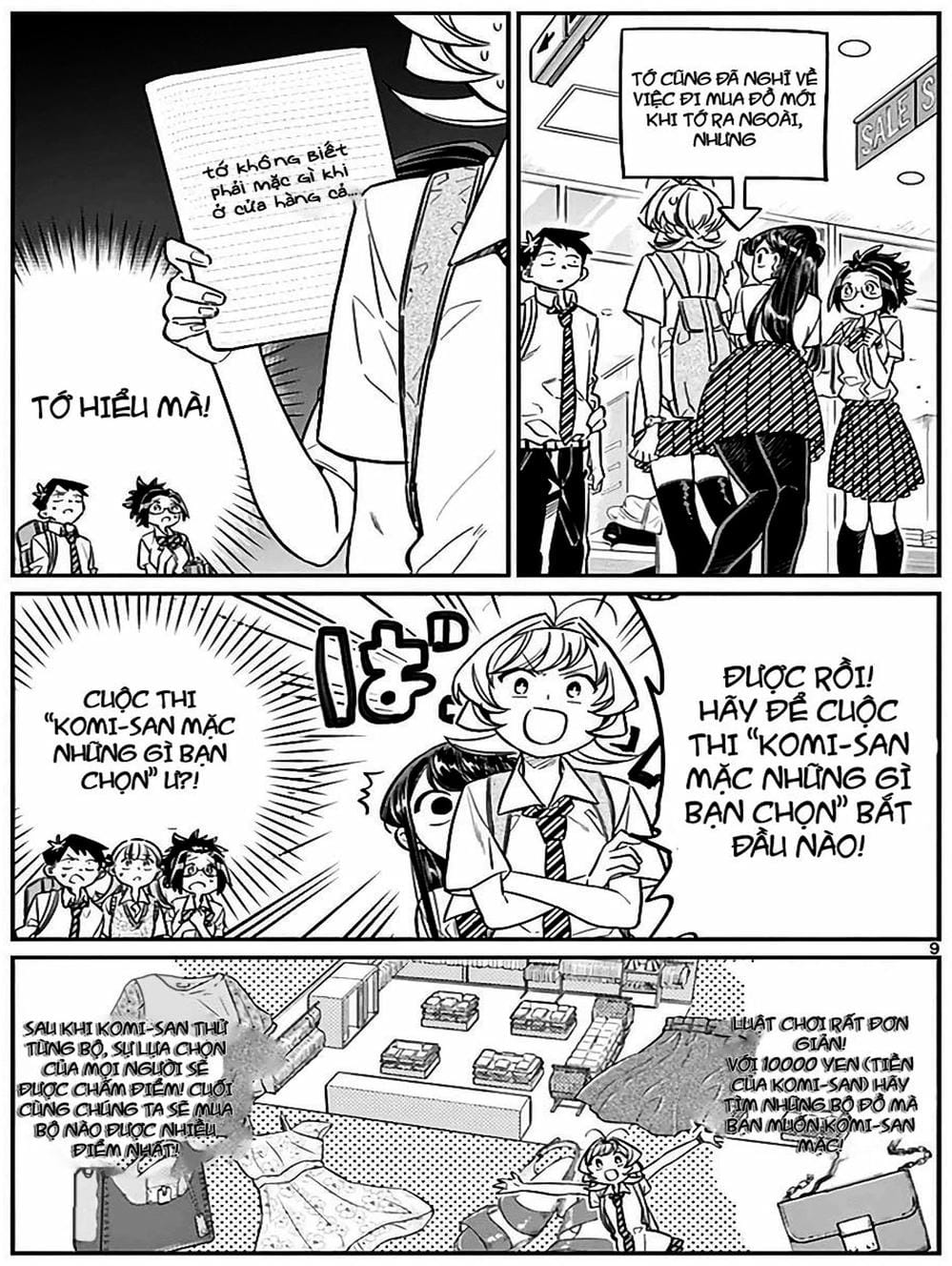 Truyện Tranh Komi Không Thể Giao Tiếp - Komi San Wa Komyusho Desu trang 5