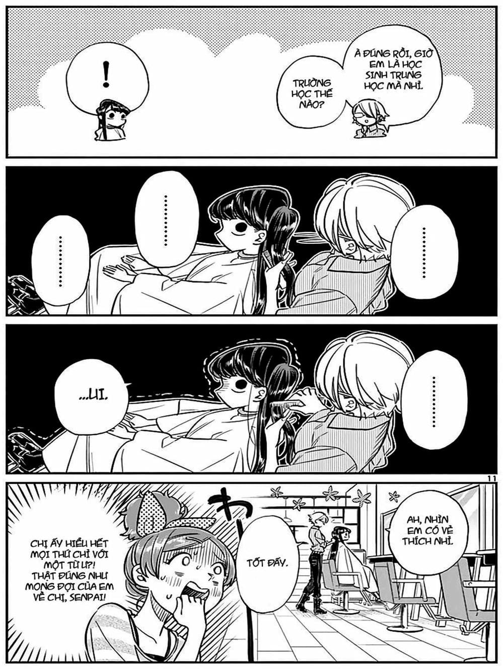 Truyện Tranh Komi Không Thể Giao Tiếp - Komi San Wa Komyusho Desu trang 5