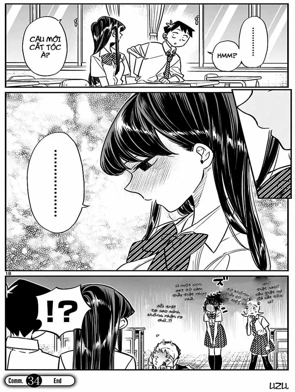 Truyện Tranh Komi Không Thể Giao Tiếp - Komi San Wa Komyusho Desu trang 5